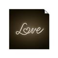 Picture of Neon Love _GroupedProduct_Square_Photography _GroupedProduct_Square_Unframed_Print_Only_
