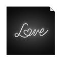 Picture of Neon Love _GroupedProduct_Square_Photography _GroupedProduct_Square_Unframed_Print_Only_