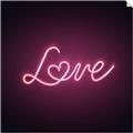 Picture of Neon Love _GroupedProduct_Square_Photography _GroupedProduct_Square_Unframed_Print_Only_