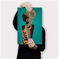Picture of African Fashion Girl _GroupedProduct_Rectangle_Portrait_Canvas_