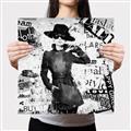 Picture of Newspaper Fashion _GroupedProduct_Square_Canvas_