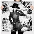 Picture of Newspaper Fashion _GroupedProduct_Square_Canvas_