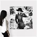 Picture of Newspaper Fashion _GroupedProduct_Square_Canvas_