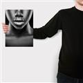 Picture of Fashion Makeup B&W _GroupedProduct_Rectangle_Portrait_Photography _GroupedProduct_Rectangle_Portrait_Canvas_