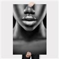 Picture of Fashion Makeup B&W _GroupedProduct_Rectangle_Portrait_Photography _GroupedProduct_Rectangle_Portrait_Canvas_