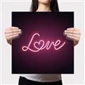 Picture of Neon Love _GroupedProduct_Square_Photography _GroupedProduct_Square_Canvas_
