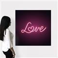 Picture of Neon Love _GroupedProduct_Square_Photography _GroupedProduct_Square_Canvas_
