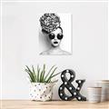 Picture of Modern Flower Girl _GroupedProduct_Rectangle_Portrait_Photography _GroupedProduct_Rectangle_Portrait_Canvas_