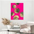 Picture of Neon Pink Circles _GroupedProduct_Rectangle_Portrait_Canvas_