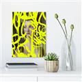 Picture of Neon Yellow Graffiti _GroupedProduct_Rectangle_Portrait_Canvas_