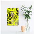 Picture of Neon Yellow Graffiti _GroupedProduct_Rectangle_Portrait_Canvas_