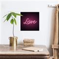 Picture of Neon Love _GroupedProduct_Square_Photography _GroupedProduct_Square_Canvas_