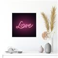 Picture of Neon Love _GroupedProduct_Square_Photography _GroupedProduct_Square_Canvas_