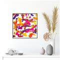 Picture of Brush Stroke _GroupedProduct_Square_Canvas_Framed_