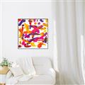 Picture of Brush Stroke _GroupedProduct_Square_Canvas_Framed_