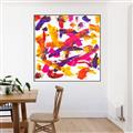 Picture of Brush Stroke _GroupedProduct_Square_Canvas_Framed_