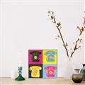 Picture of Rotary Phones _GroupedProduct_Square_Canvas_Framed_
