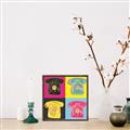 Picture of Rotary Phones _GroupedProduct_Square_Canvas_Framed_