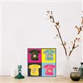 Picture of Rotary Phones _GroupedProduct_Square_Canvas_Framed_