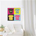 Picture of Rotary Phones _GroupedProduct_Square_Canvas_Framed_