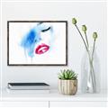 Picture of Blue Eyed Girl  _GroupedProduct_Rectangle_Landscape_Canvas_Framed_