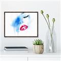 Picture of Blue Eyed Girl  _GroupedProduct_Rectangle_Landscape_Canvas_Framed_