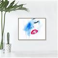 Picture of Blue Eyed Girl  _GroupedProduct_Rectangle_Landscape_Canvas_Framed_