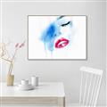 Picture of Blue Eyed Girl  _GroupedProduct_Rectangle_Landscape_Canvas_Framed_