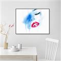 Picture of Blue Eyed Girl  _GroupedProduct_Rectangle_Landscape_Canvas_Framed_