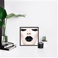 Picture of Black Lipstick _GroupedProduct_Square_Photography _GroupedProduct_Square_Canvas_Framed_