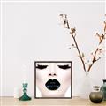 Picture of Black Lipstick _GroupedProduct_Square_Photography _GroupedProduct_Square_Canvas_Framed_