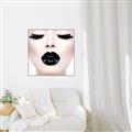 Picture of Black Lipstick _GroupedProduct_Square_Photography _GroupedProduct_Square_Canvas_Framed_