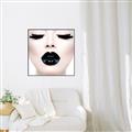 Picture of Black Lipstick _GroupedProduct_Square_Photography _GroupedProduct_Square_Canvas_Framed_