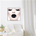 Picture of Black Lipstick _GroupedProduct_Square_Photography _GroupedProduct_Square_Canvas_Framed_