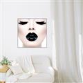 Picture of Black Lipstick _GroupedProduct_Square_Photography _GroupedProduct_Square_Canvas_Framed_