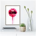 Picture of Kiss Me  _GroupedProduct_Rectangle_Portrait_Canvas_Framed_