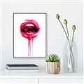 Picture of Kiss Me  _GroupedProduct_Rectangle_Portrait_Canvas_Framed_