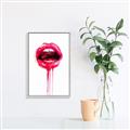 Picture of Kiss Me  _GroupedProduct_Rectangle_Portrait_Canvas_Framed_