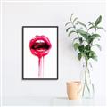 Picture of Kiss Me  _GroupedProduct_Rectangle_Portrait_Canvas_Framed_