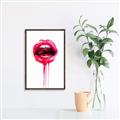 Picture of Kiss Me  _GroupedProduct_Rectangle_Portrait_Canvas_Framed_