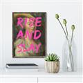 Picture of Rise and Slay _GroupedProduct_Rectangle_Portrait_Canvas_Framed_