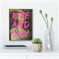 Picture of Rise and Slay _GroupedProduct_Rectangle_Portrait_Canvas_Framed_
