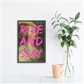 Picture of Rise and Slay _GroupedProduct_Rectangle_Portrait_Canvas_Framed_