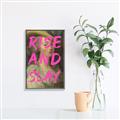 Picture of Rise and Slay _GroupedProduct_Rectangle_Portrait_Canvas_Framed_
