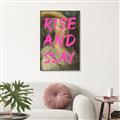 Picture of Rise and Slay _GroupedProduct_Rectangle_Portrait_Canvas_Framed_
