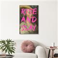 Picture of Rise and Slay _GroupedProduct_Rectangle_Portrait_Canvas_Framed_