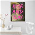 Picture of Rise and Slay _GroupedProduct_Rectangle_Portrait_Canvas_Framed_