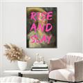 Picture of Rise and Slay _GroupedProduct_Rectangle_Portrait_Canvas_Framed_