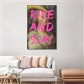 Picture of Rise and Slay _GroupedProduct_Rectangle_Portrait_Canvas_Framed_