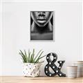 Picture of Fashion Makeup B&W _GroupedProduct_Rectangle_Portrait_Photography _GroupedProduct_Rectangle_Portrait_Canvas_Framed_